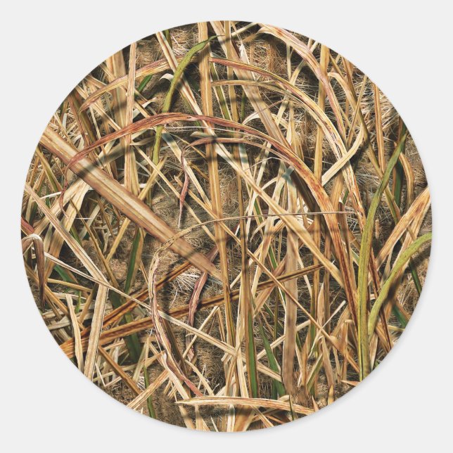 Camouflage By john Classic Round Sticker (Front)