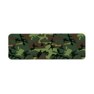 Camouflage Camo Green Brown Pattern