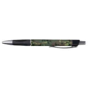 Camouflage Camo Green Brown Pattern Pen