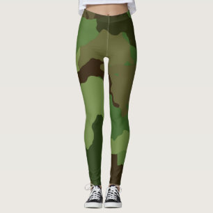 Camouflage Camo Personalized Leggings