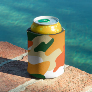 camouflage can cooler