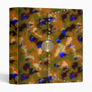 Camouflage Clutch Bag Binder