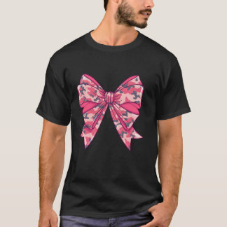 Camouflage Coquette Bow Duck Hunting Cool Hunter C T-Shirt