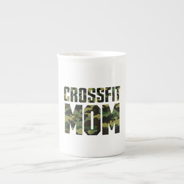 Camouflage CrossFit Maman Champion Spécialité Mug (Devant)