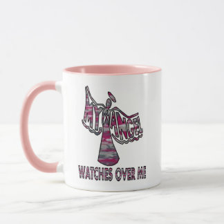 Camouflage de rose de tasse d'ange