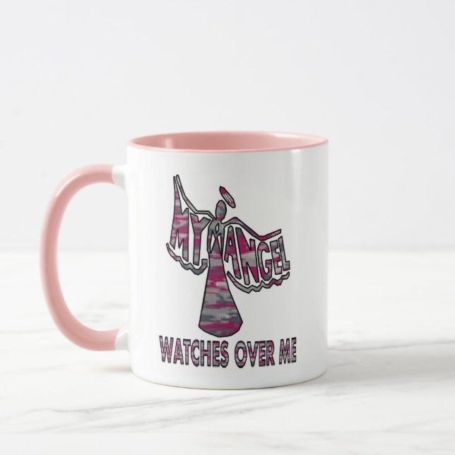 Camouflage de rose de tasse d'ange (Gauche)