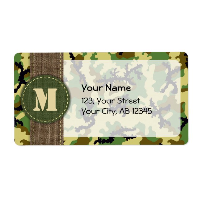 Camouflage des bois (Devant)