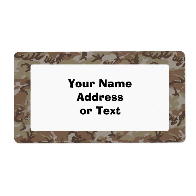 Camouflage Desert (Front)