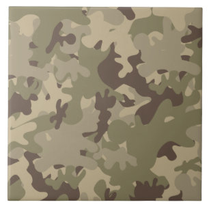 Camouflage design tile