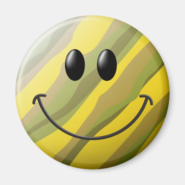 Camouflage Face Magnet (Front)