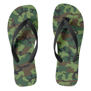 Camouflage Flip Flops