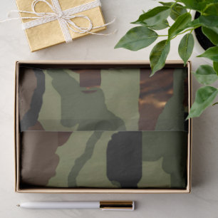 Camouflage Full Pattern Tissue Paper