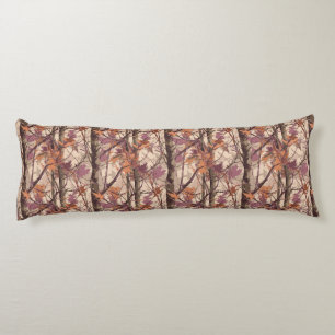 Camouflage Garden Interior Decor Victorian Floor Body Pillow