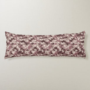 Camouflage Garden Warm Interiors Vintage Nexk Body Pillow