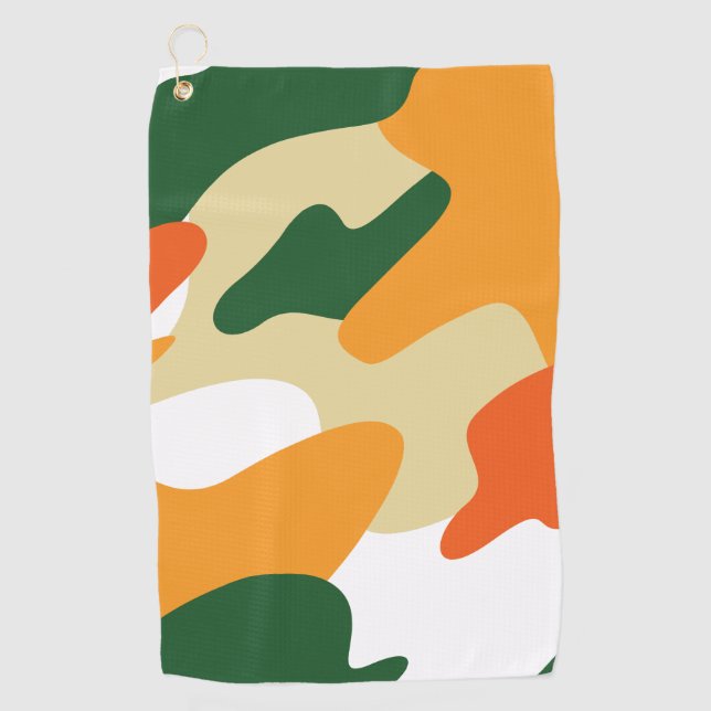 camouflage golf towel (Front)