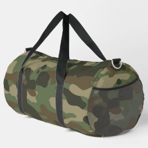Camouflage Green Camo Army Pattern   Duffle Bag