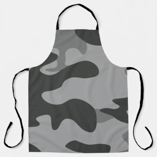 Camouflage Grey Accessories Apron