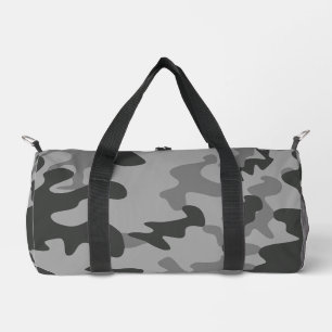 Camouflage Grey Accessories Duffle Bag