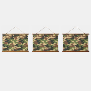 camouflage hanging tapestry