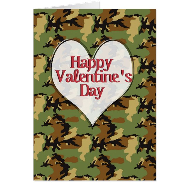 Camouflage Heart (Surprise Inside!) (Front)
