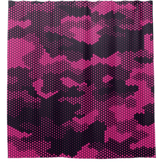 Camouflage hexagonal, military texture background (Front)