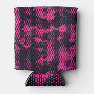 Camouflage hexagonal, military texture background can cooler