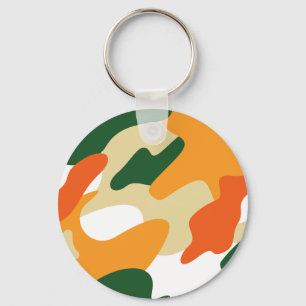 camouflage keychain