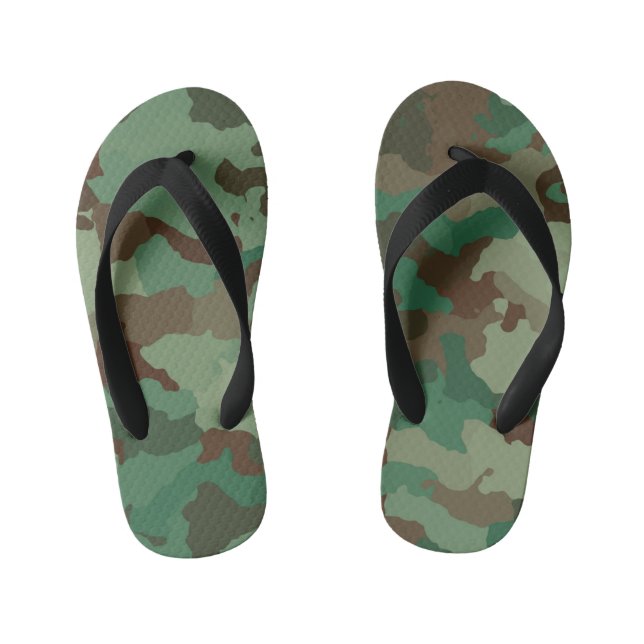 camouflage militaire enfants tongs (Semelle)