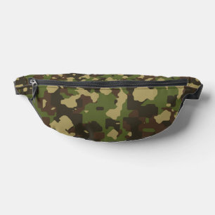Camouflage Military-Style Fanny Pack