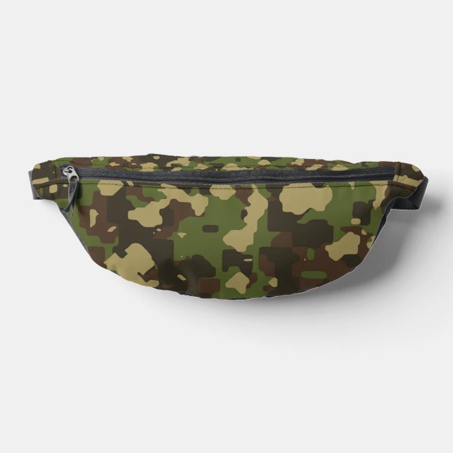  Camouflage Military-Style  Fanny Pack (Lay Down)