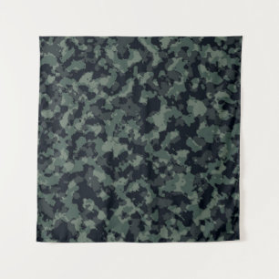 Camouflage military texture tapestry