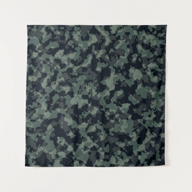 Camouflage military texture tapestry (Front)