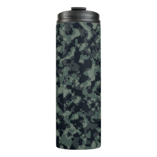 Camouflage military texture thermal tumbler