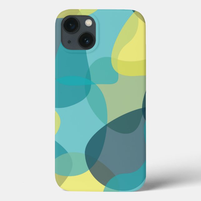 Camouflage, modern, cool, trendy, urban geometric Case-Mate iPhone case (Back)