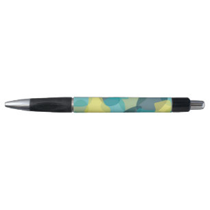 Camouflage, modern, cool, trendy, urban geometric pen
