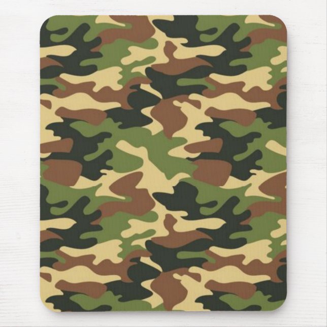 camouflage mouse pad (Front)