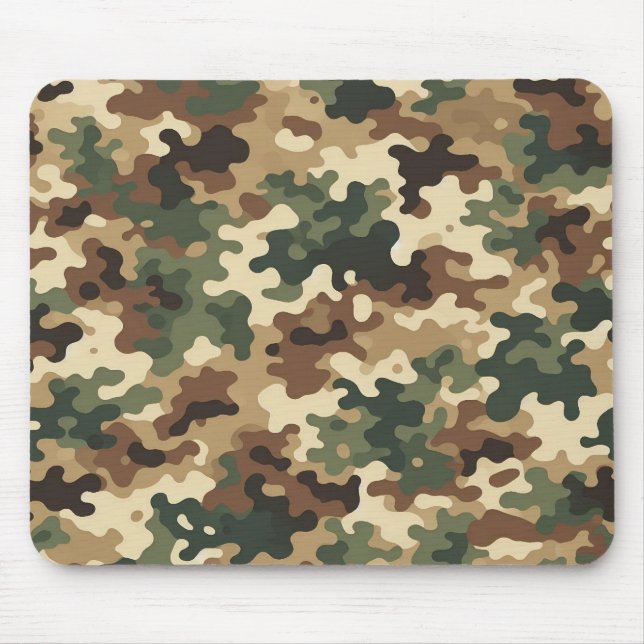 Camouflage Mouse Pad (Front)