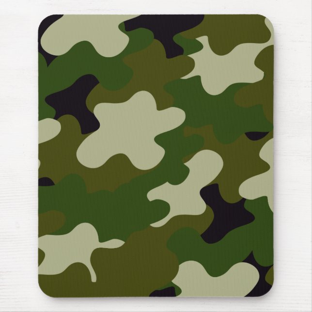 Camouflage Mouse Pad (Front)