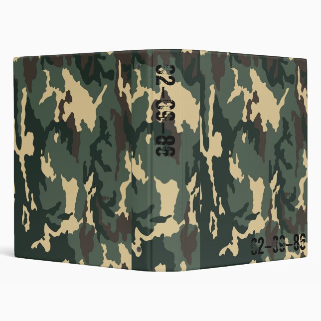 Camouflage Muster Binder (Background)