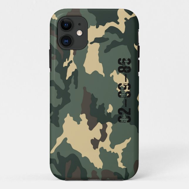 Camouflage Muster Case-Mate iPhone Case (Back)