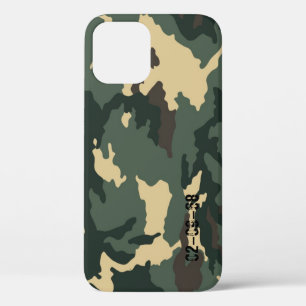 Camouflage Muster iPhone 12 Case