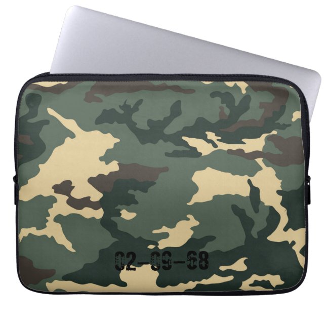 Camouflage Muster iPad Mini Cover (Front)