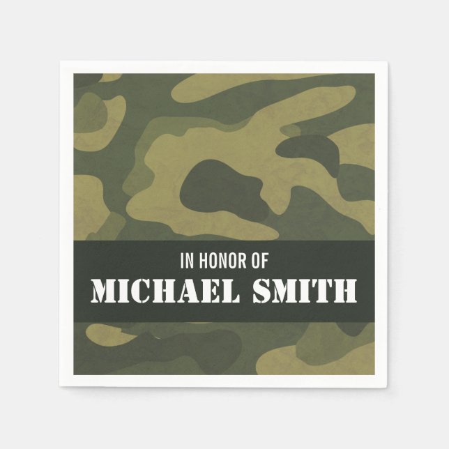 Camouflage Napkin (Front)