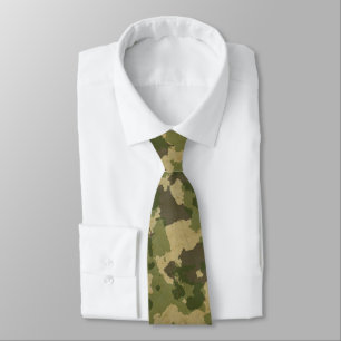 Camouflage Necktie