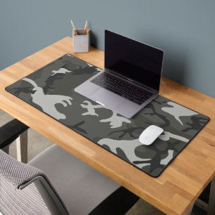 Camouflage Night Camo Desk Mat