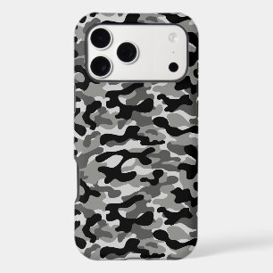 Camouflage noir et blanc