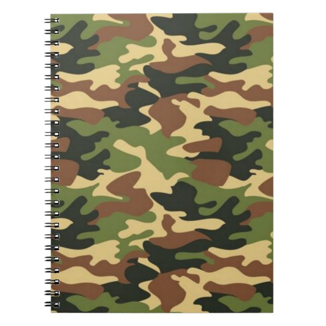 camouflage notebook (Front)