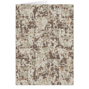 Camouflage numérique de style beige du désert