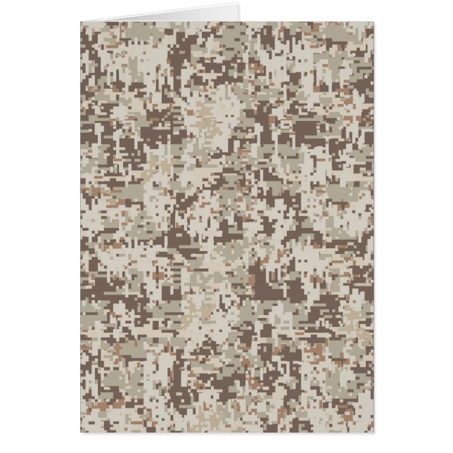 Camouflage numérique de style beige du désert (Devant)