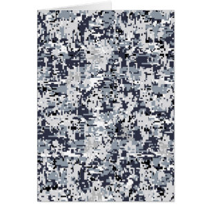 Camouflage numérique en argent de style urbain